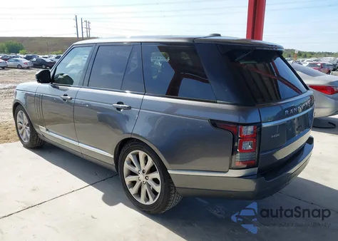 2014 Land Rover Range Rover 3.0L V6 Supercharged Hse из США, поврежденный, VIN SALGS2WF1EA194323